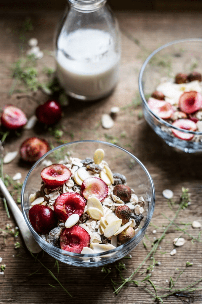 Fruit and oats